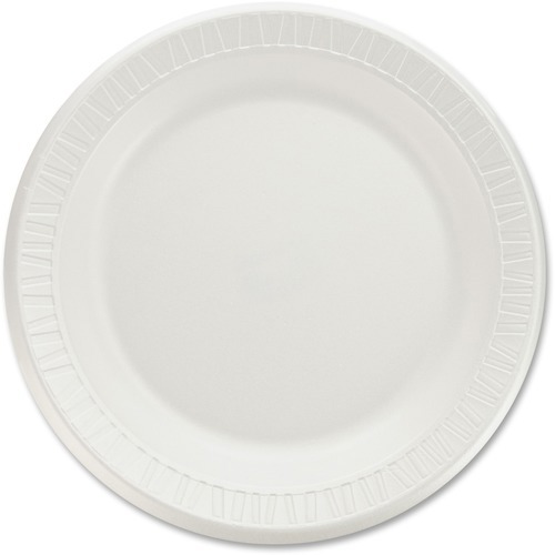 Plate: White, 125 Per Pack & 4 Pack Per Carton
